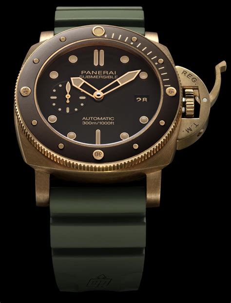 panerai bronzo watch|panerai underwater bronzo.